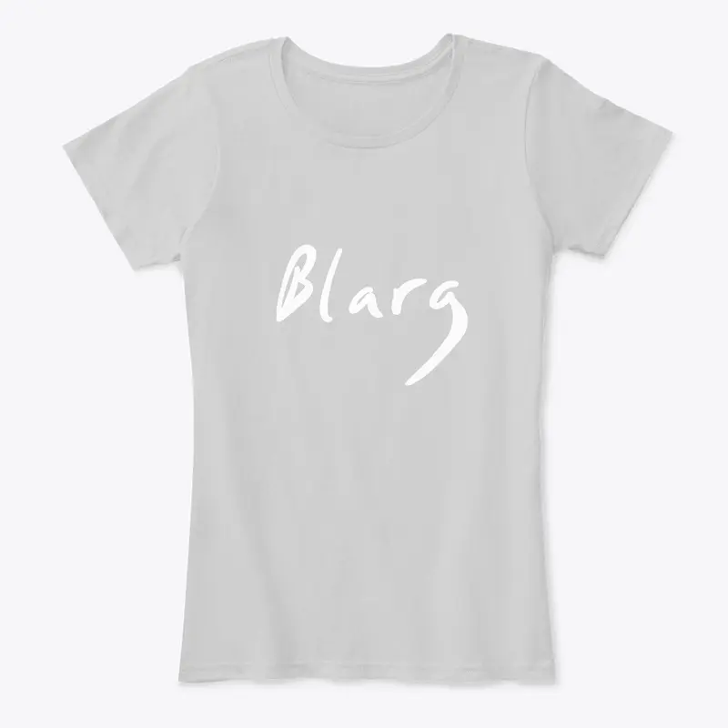 Blarg Minimal White